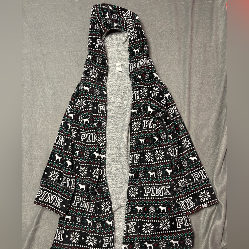 PINK Victoria's Secret Festive Robe.